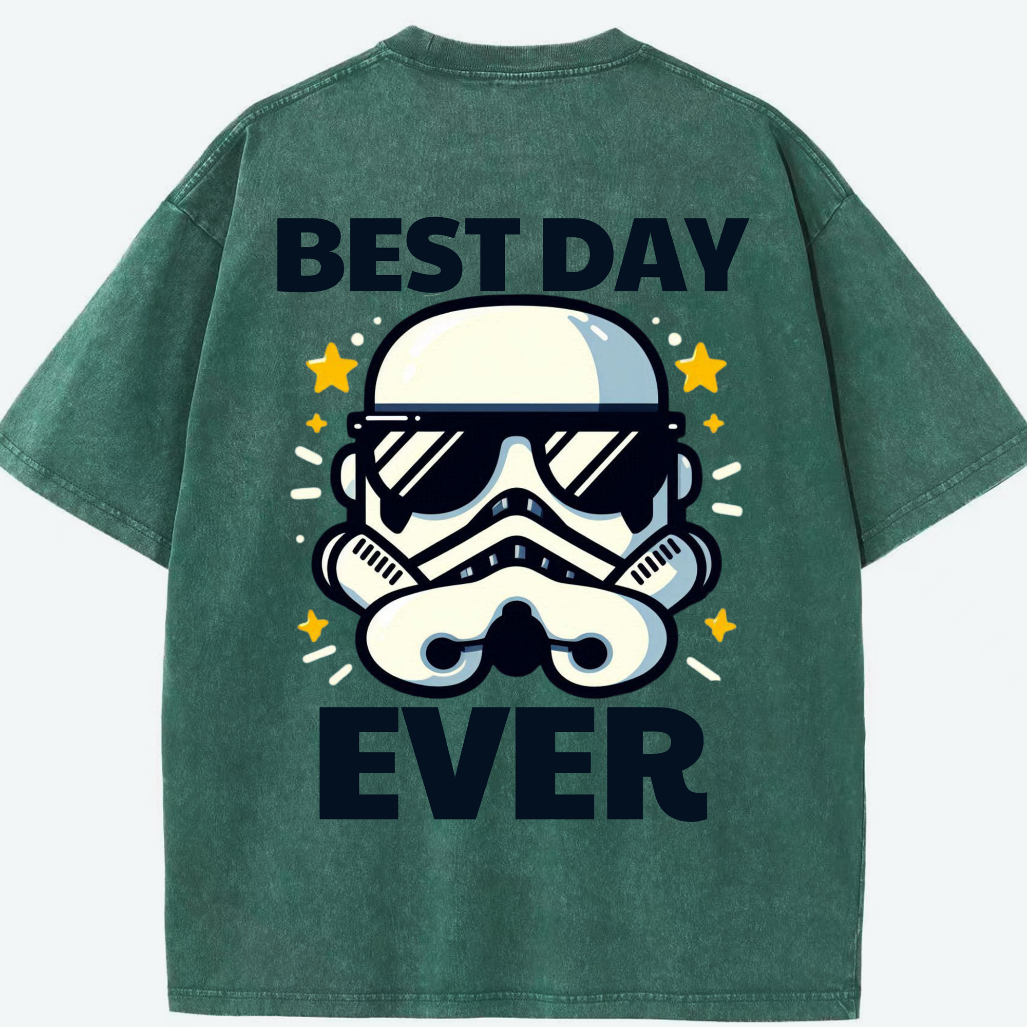 （画像用） スター・ウォーズ Star Wars 綿100% ヴィンテージ風 半袖Tシャツ（背面プリント）